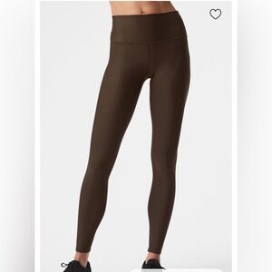 ALO Yoga 7/8 High Waist Airlift Leggings Espresso